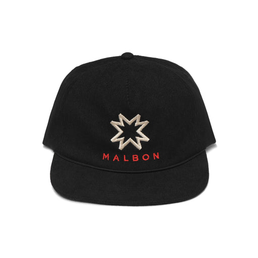 Malbon - Black Corduroy Golf & Ski Hat