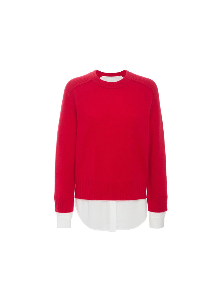 Brochu Walker - Aura Red/White Parson's Crew Looker - Kalifornia Jean Bar Brochu Walker - Aura Red/White Parson's Crew Looker Women's Sweater