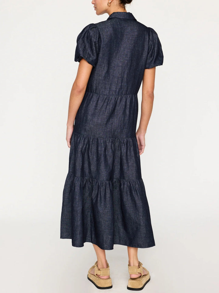 Brochu Walker - Havana Dress in Indigo - Kalifornia Jean Bar