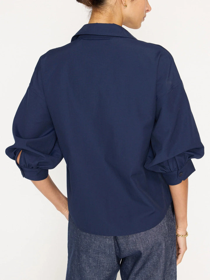 Brochu Walker - Navy Kate Shirt - Kalifornia Jean Bar