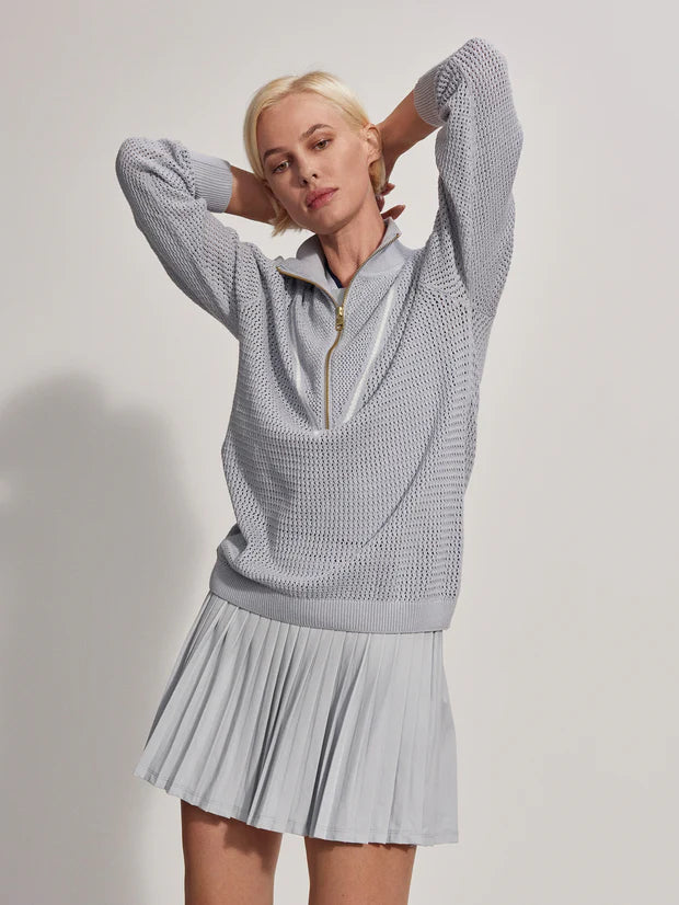 Varley - Calva Knit in Pearl Blue