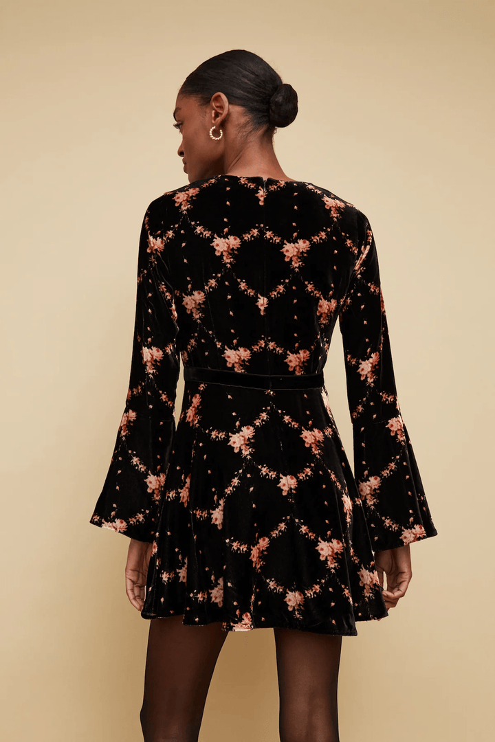 Cara Cara - Trellis Black Rosabella Dress - Kalifornia Jean Bar