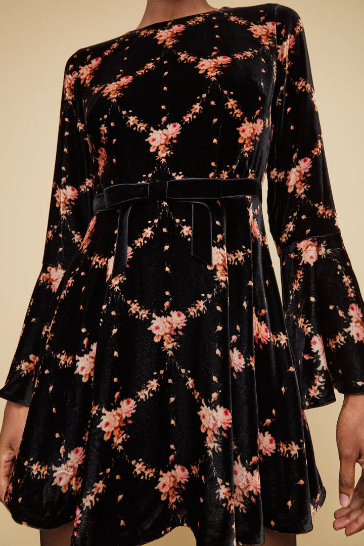 Cara Cara - Trellis Black Rosabella Dress - Kalifornia Jean Bar