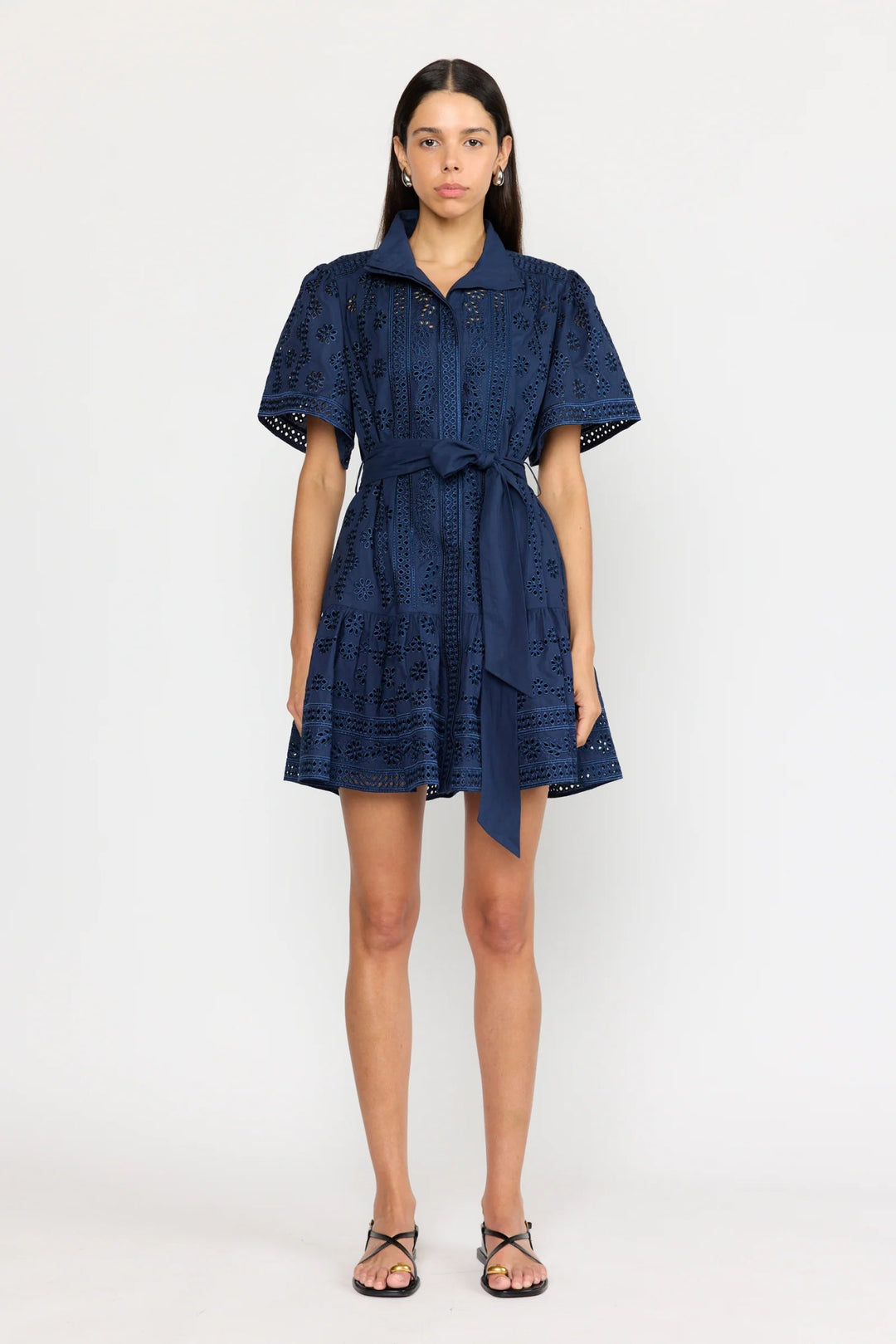 Christy Lynn - Drew Dress in Navy - Kalifornia Jean Bar