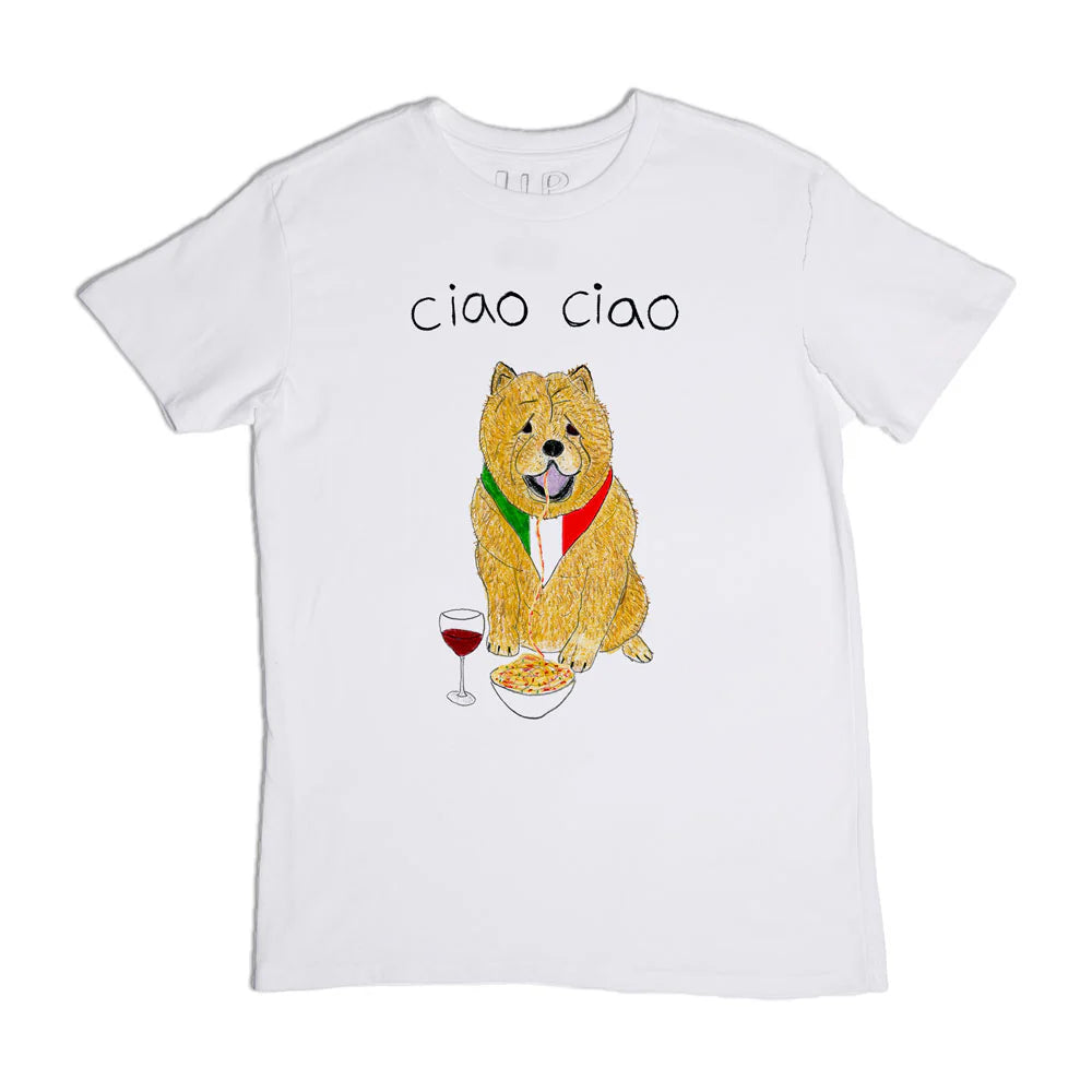 Unfortunate Portrait - Ciao Ciao Women's White Tee