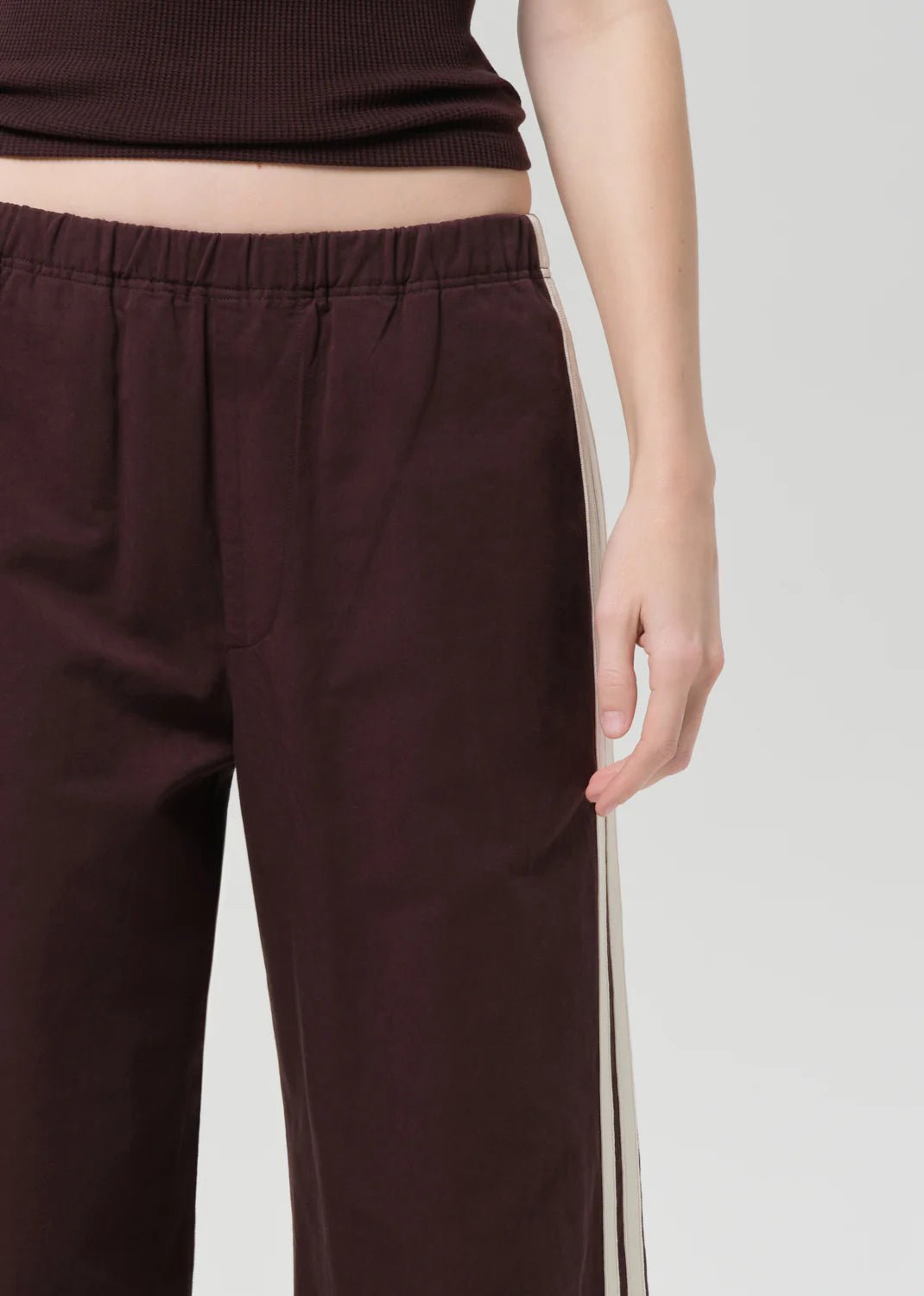 Citizens of Humanity - Aurora Track Pant Chocolate - Kalifornia Jean Bar