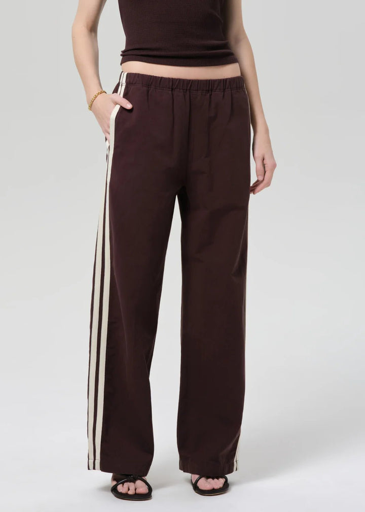 Citizens of Humanity - Aurora Track Pant Chocolate - Kalifornia Jean Bar