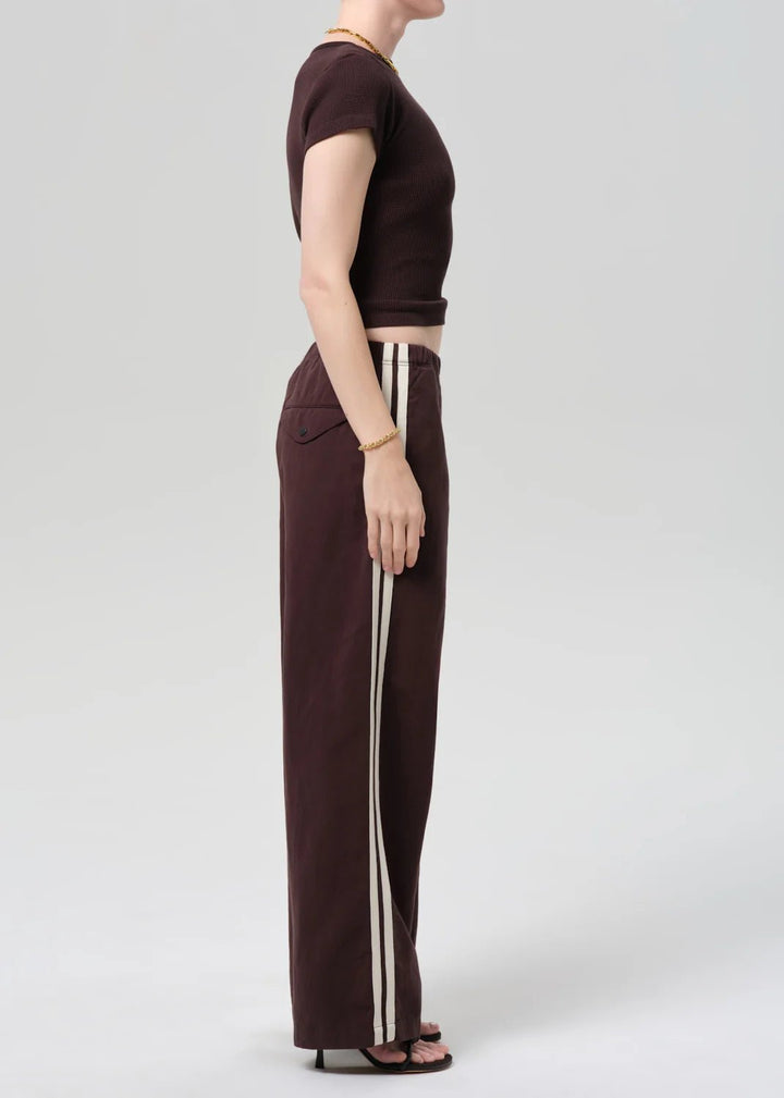 Citizens of Humanity - Aurora Track Pant Chocolate - Kalifornia Jean Bar