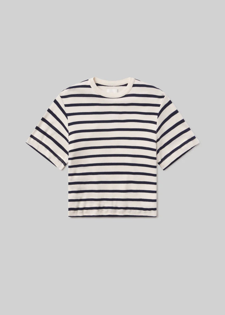 Citizens of Humanity - Azure Stripe Goldie Tee - Kalifornia Jean Bar