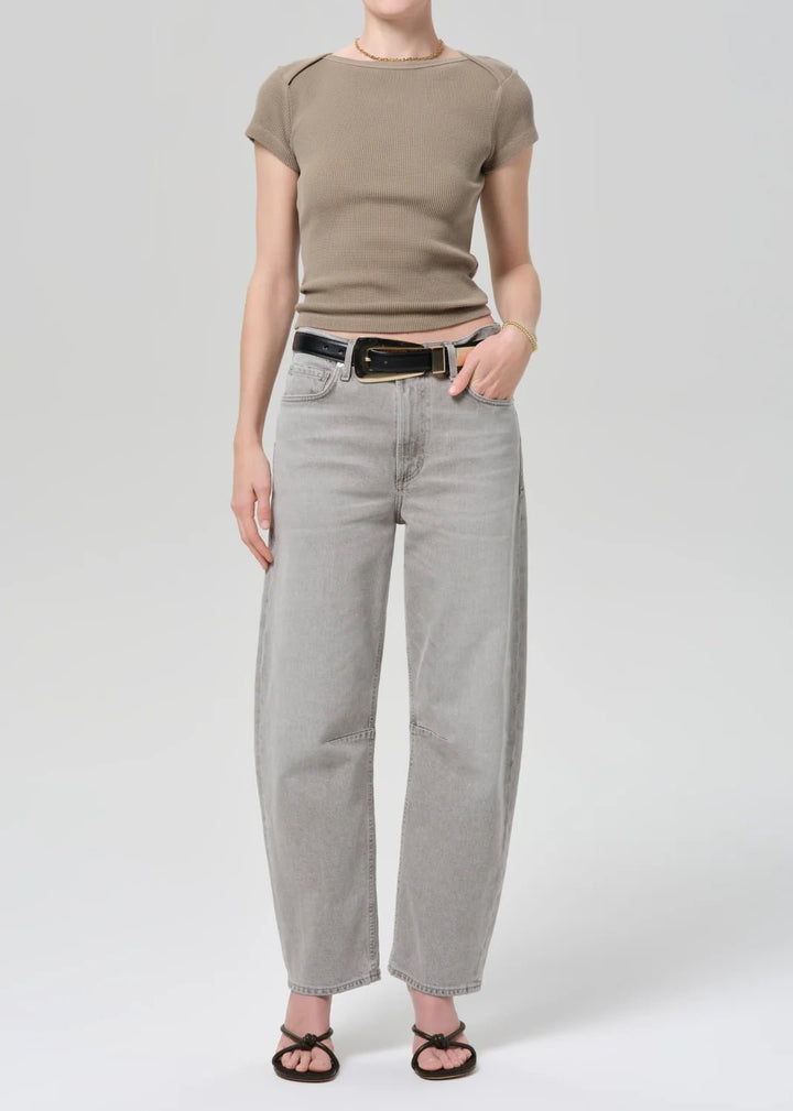 Citizens of Humanity - Bezal Baby Waffle Tee - Kalifornia Jean Bar