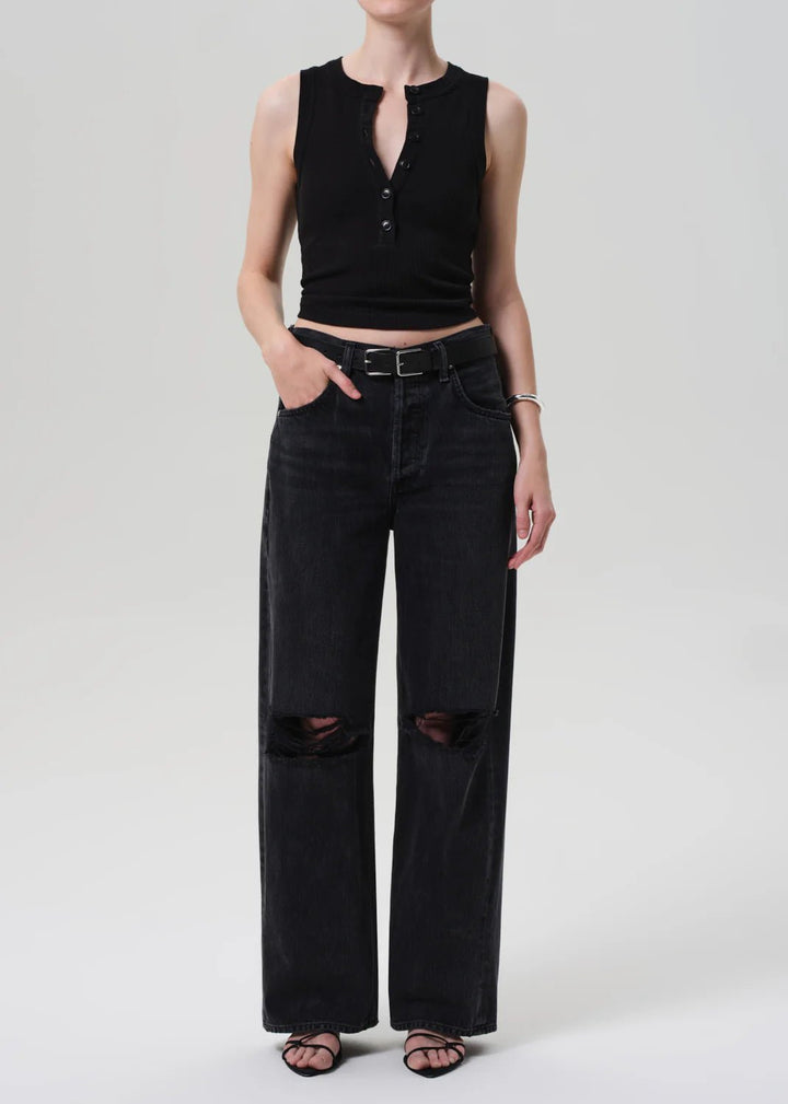 Citizens of Humanity - Black Caralyn Tank - Kalifornia Jean Bar