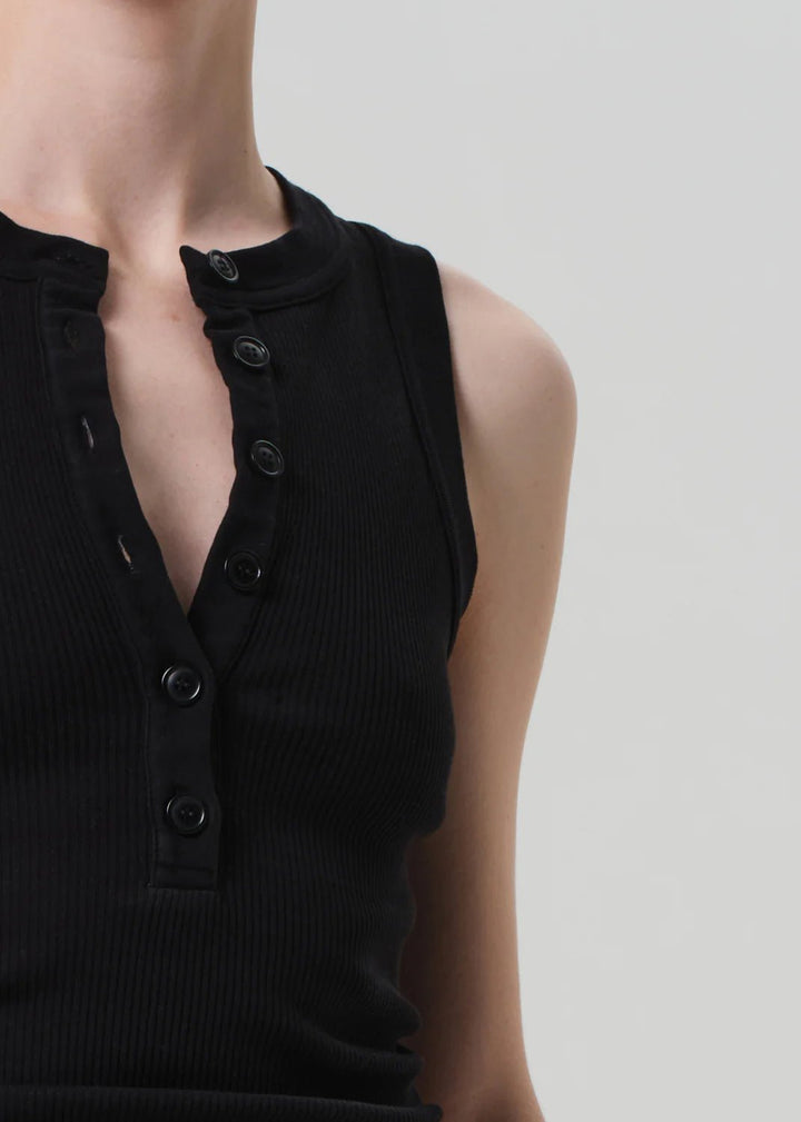 Citizens of Humanity - Black Caralyn Tank - Kalifornia Jean Bar