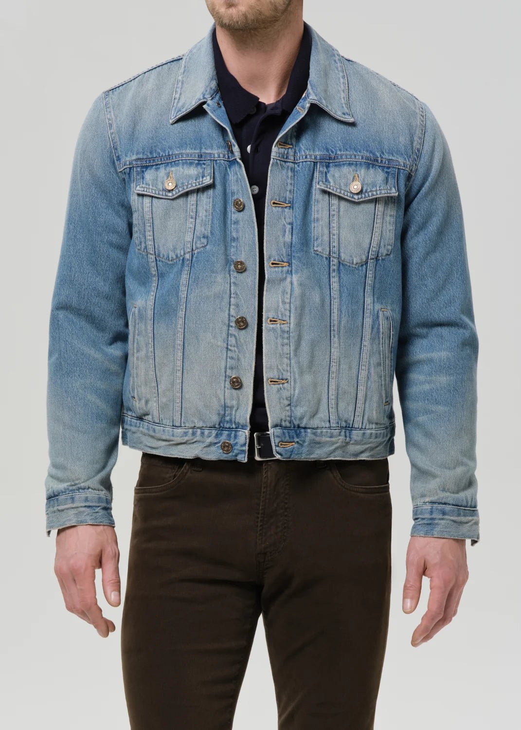 Citizens of Humanity - Brando Vintage Indigo Mens Denim Jacket - Kalifornia Jean Bar