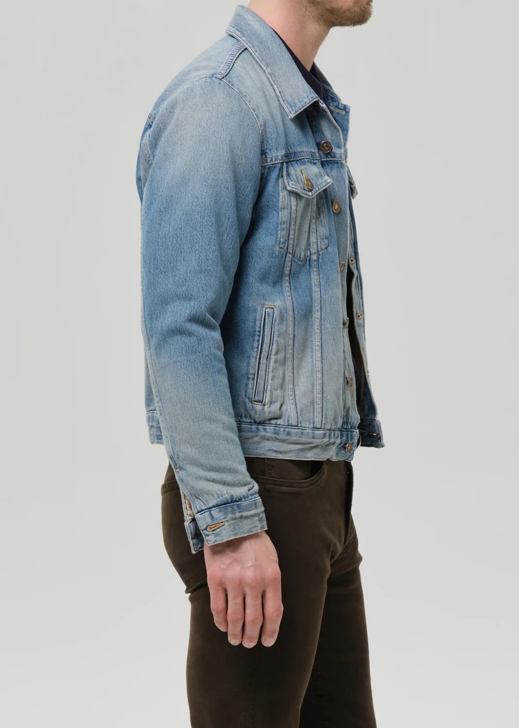 Citizens of Humanity - Brando Vintage Indigo Mens Denim Jacket - Kalifornia Jean Bar
