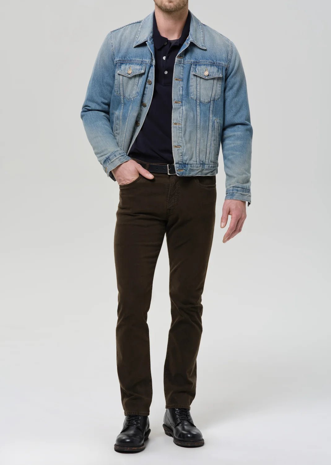 Citizens of Humanity - Brando Vintage Indigo Mens Denim Jacket - Kalifornia Jean Bar