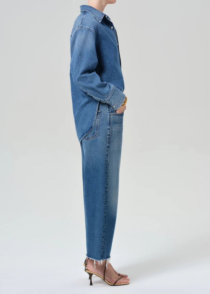Citizens of Humanity - Chaya Ayla Raw Hem Crop - Kalifornia Jean Bar