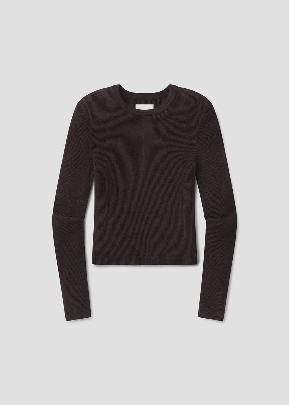 Citizens of Humanity - Chocolate Pilar Waffle Crewneck - Kalifornia Jean Bar