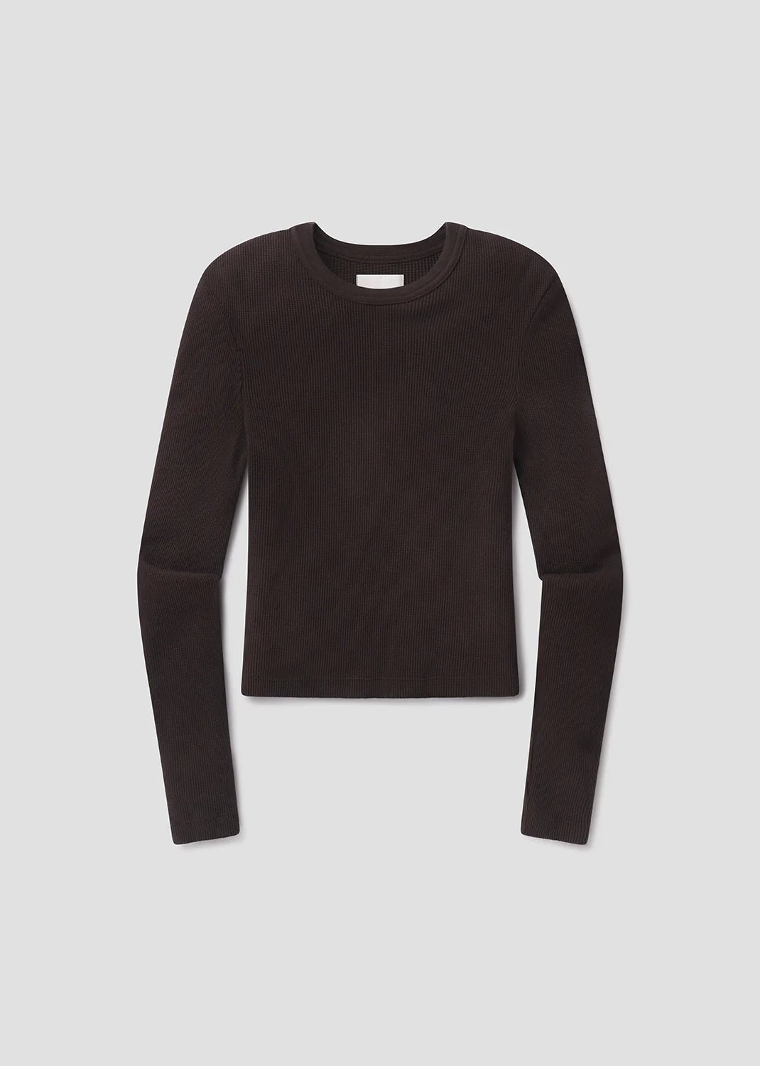 Citizens of Humanity - Chocolate Pilar Waffle Crewneck - Kalifornia Jean Bar