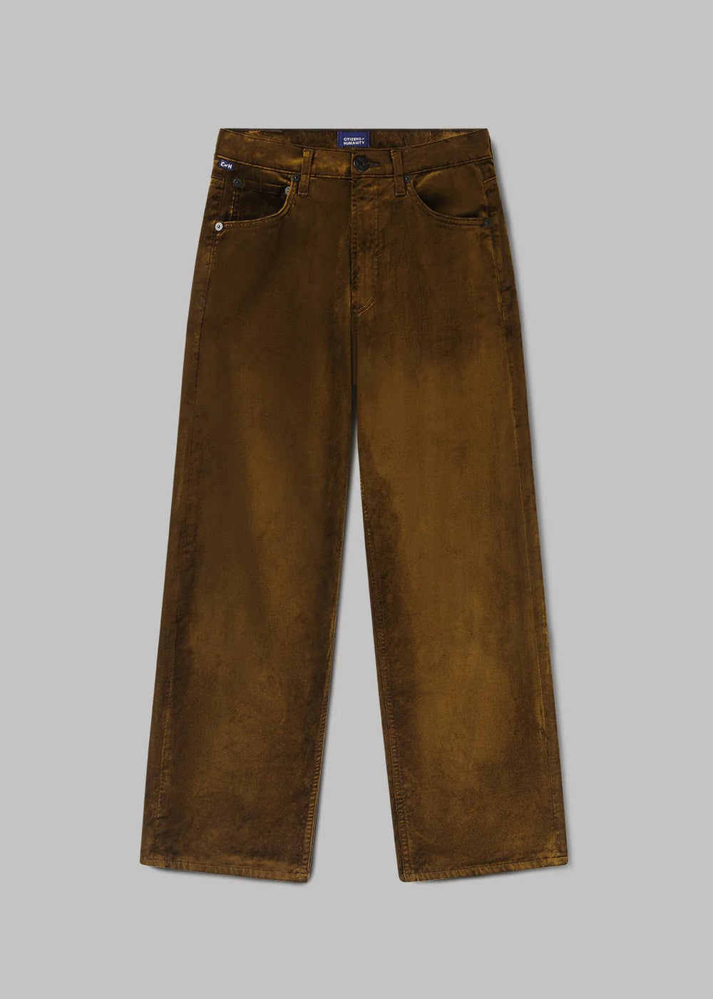 Citizens of Humanity - Delfina Straight Velvet in Golden - Kalifornia Jean Bar