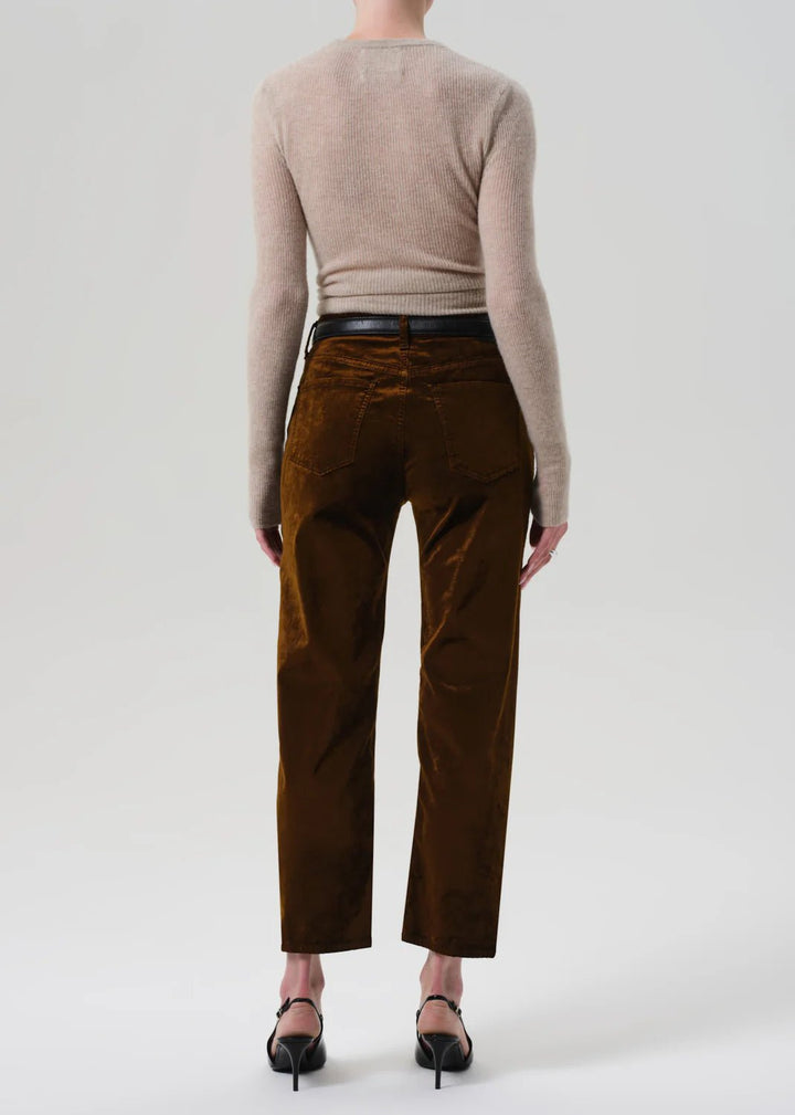Citizens of Humanity - Delfina Straight Velvet in Golden - Kalifornia Jean Bar