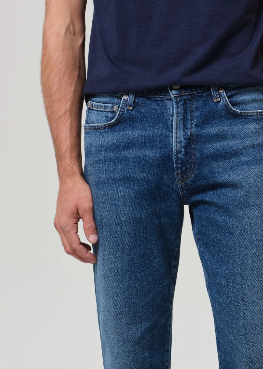 Citizens of Humanity - Elijah Men's Straight Leg Mid Indigo - Kalifornia Jean Bar