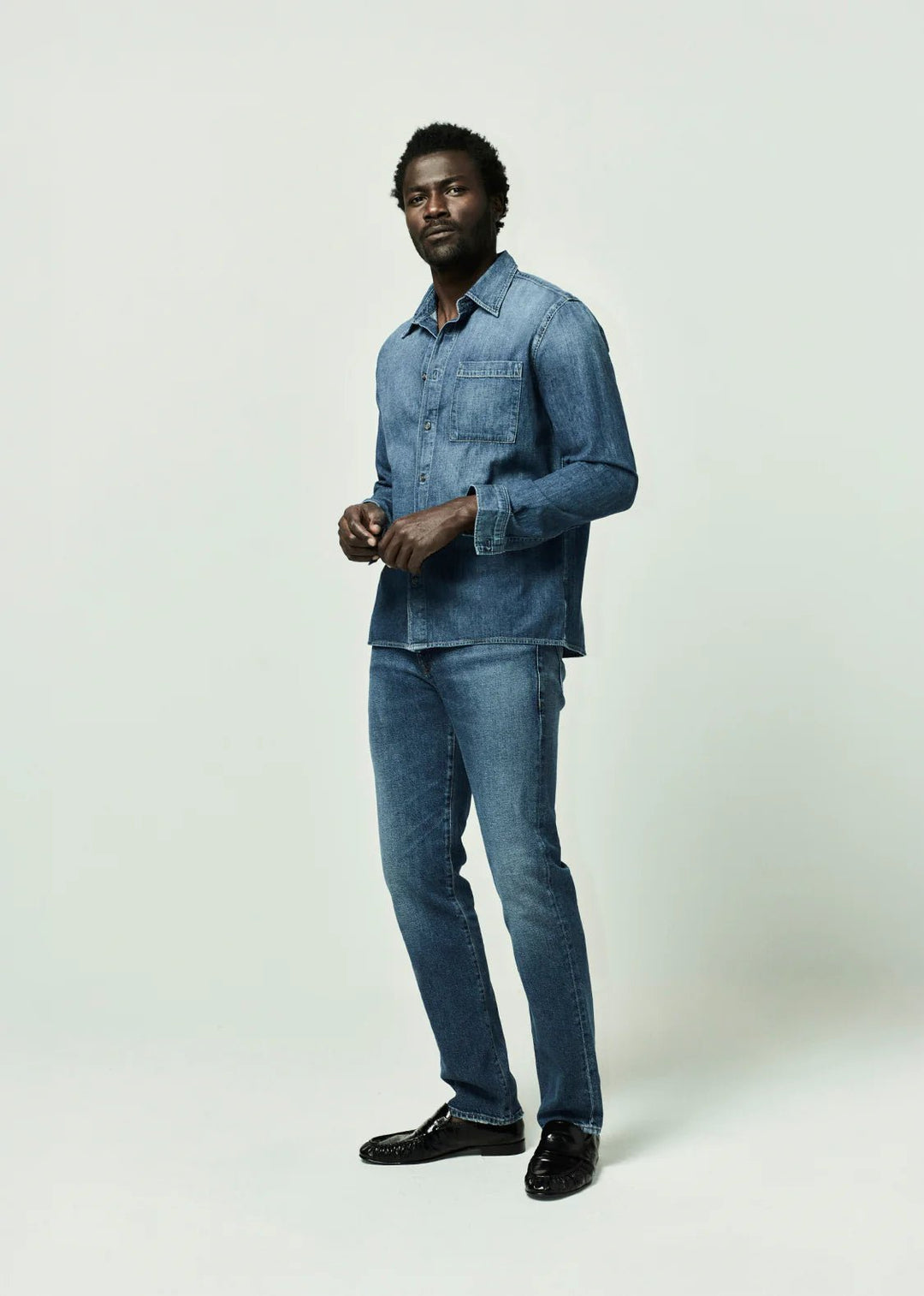 Citizens of Humanity - Elijah Men's Straight Leg Mid Indigo - Kalifornia Jean Bar