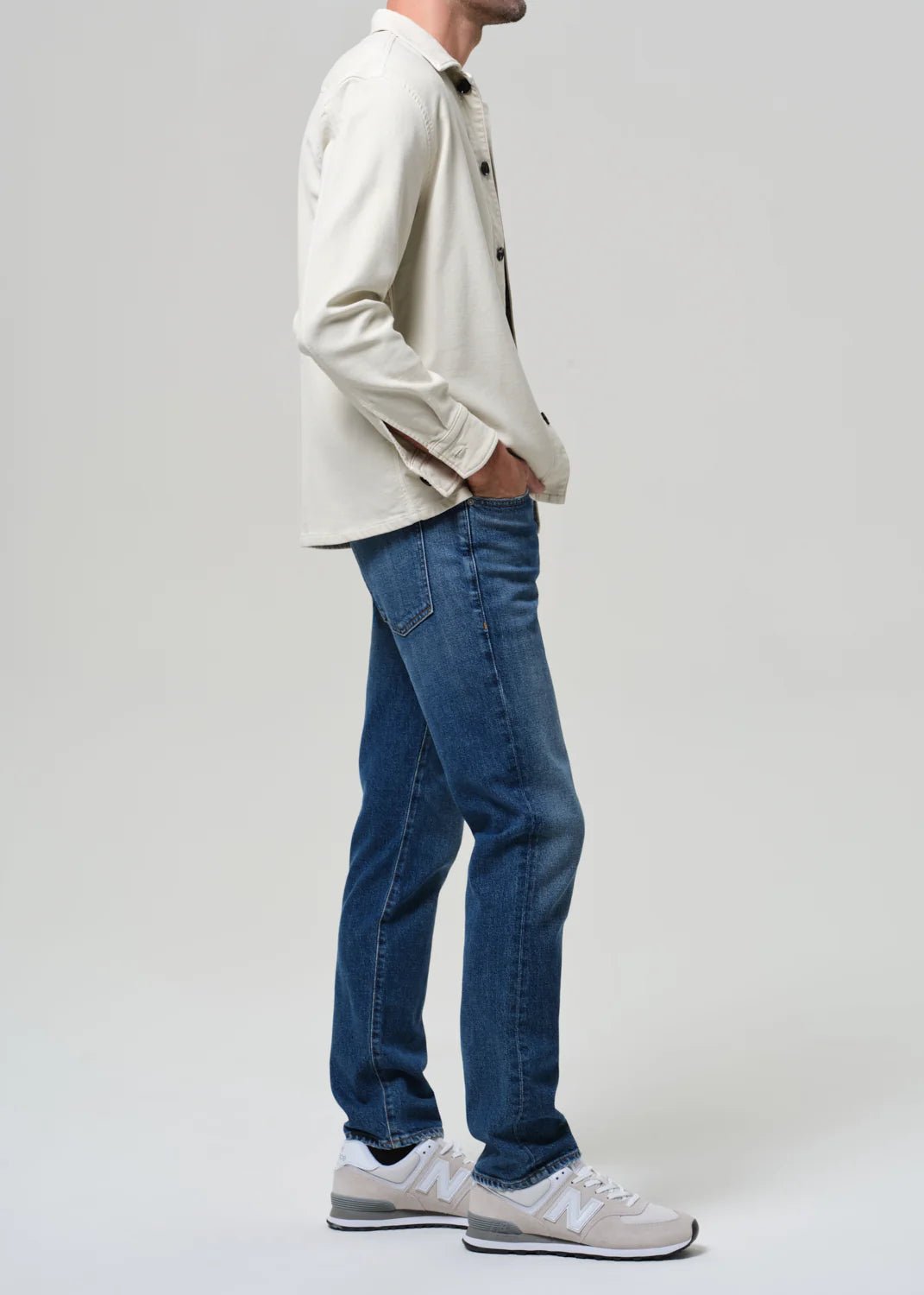 Citizens of Humanity - Elijah Men's Straight Leg Mid Indigo - Kalifornia Jean Bar