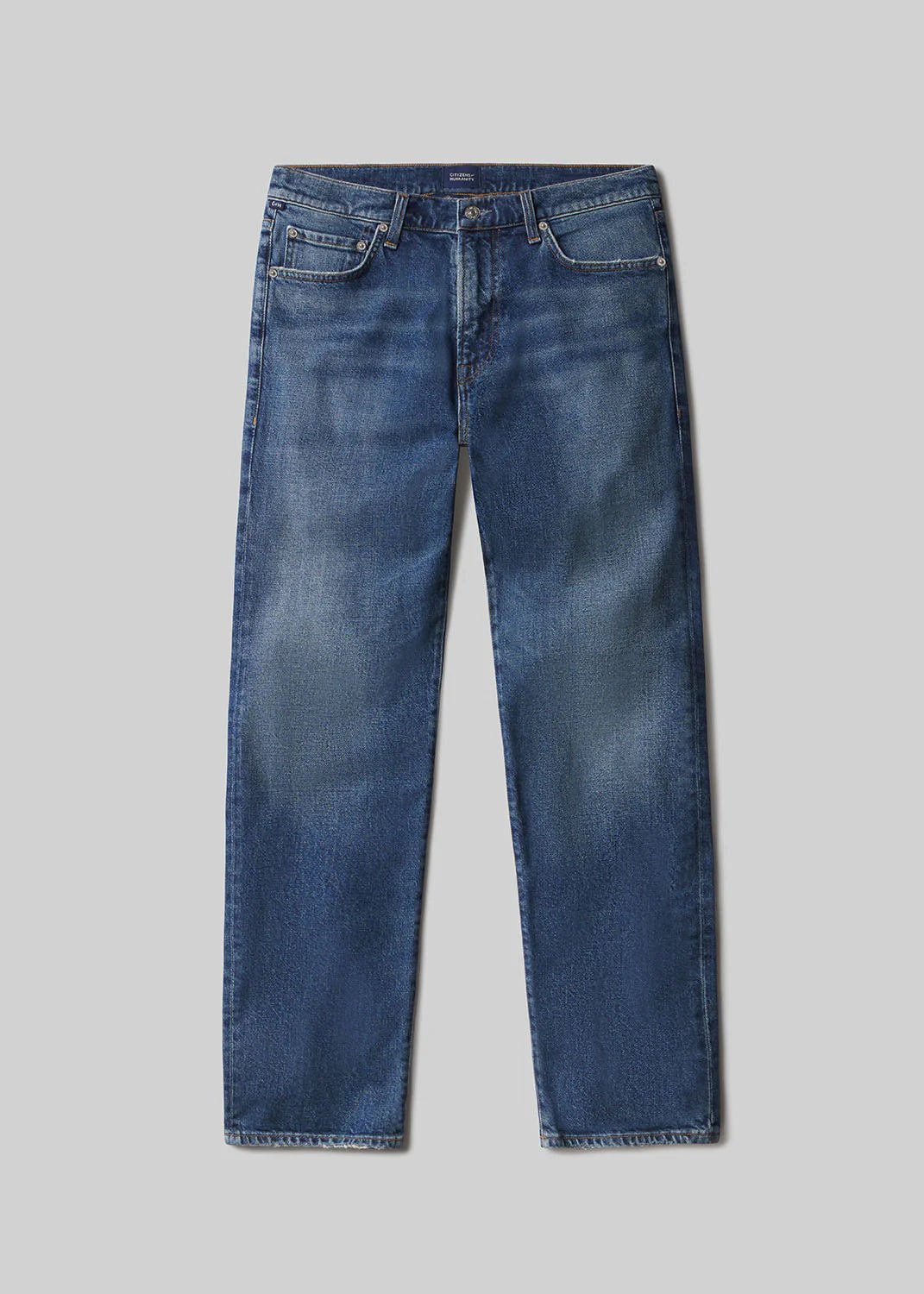 Citizens of Humanity - Elijah Men's Straight Leg Mid Indigo - Kalifornia Jean Bar