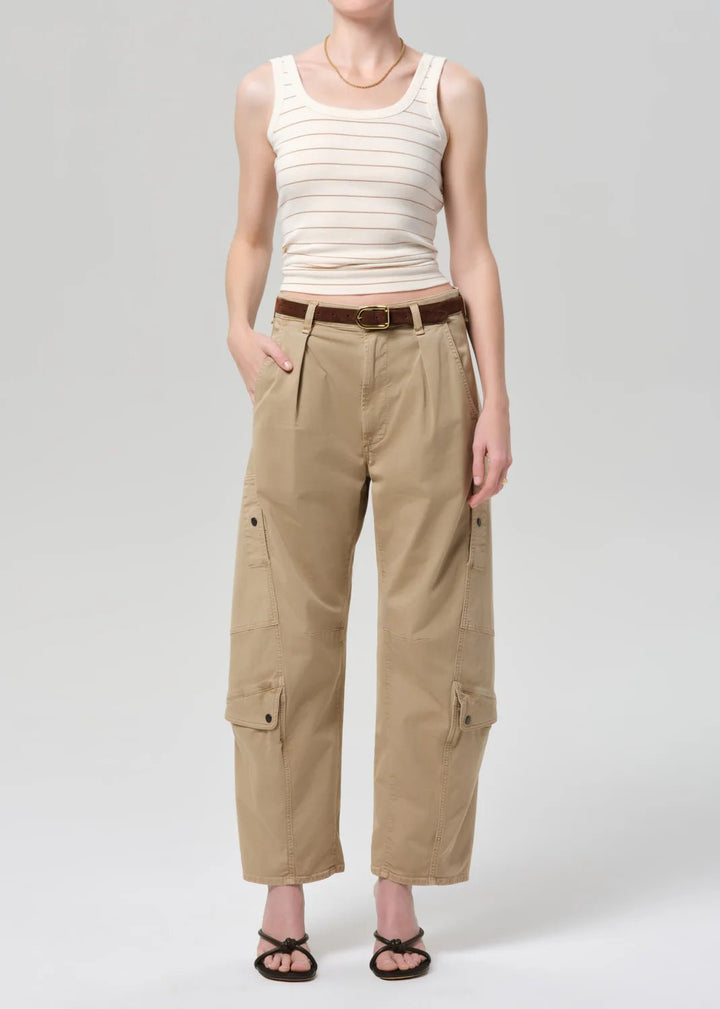 Citizens of Humanity - Faye Tank Golden Pinstripe - Kalifornia Jean Bar