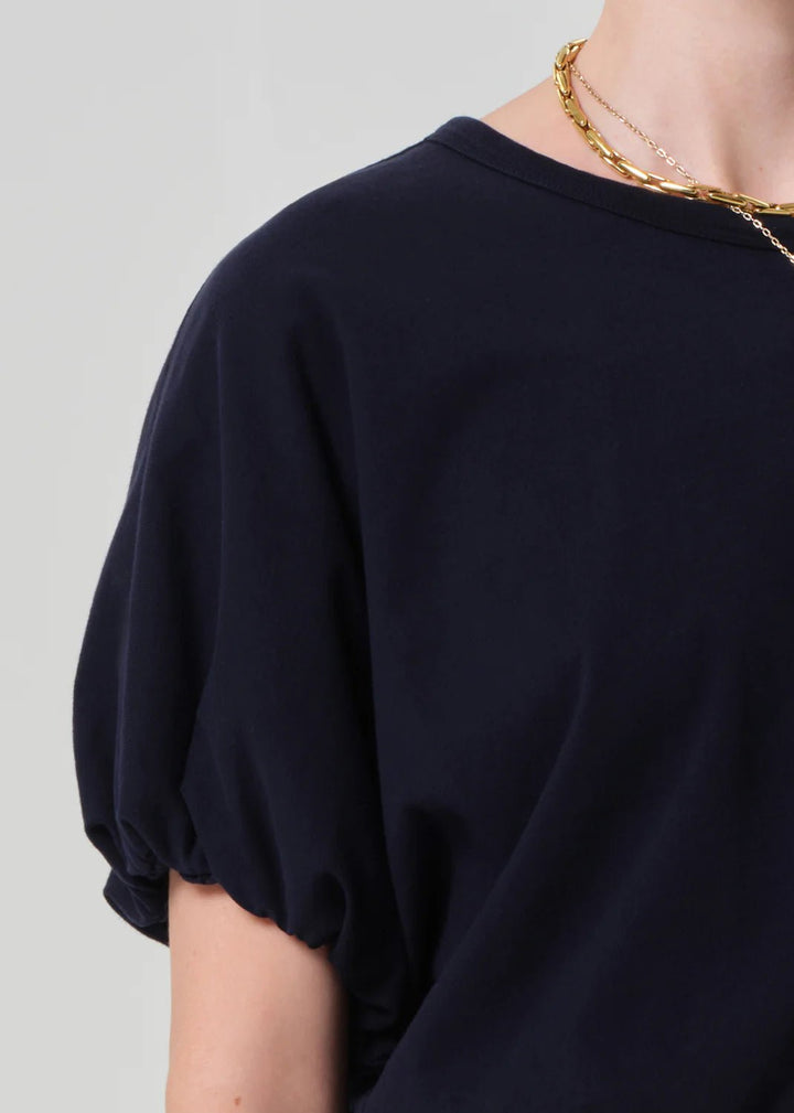 Citizens of Humanity - Gia Bubble Tee Navy - Kalifornia Jean Bar
