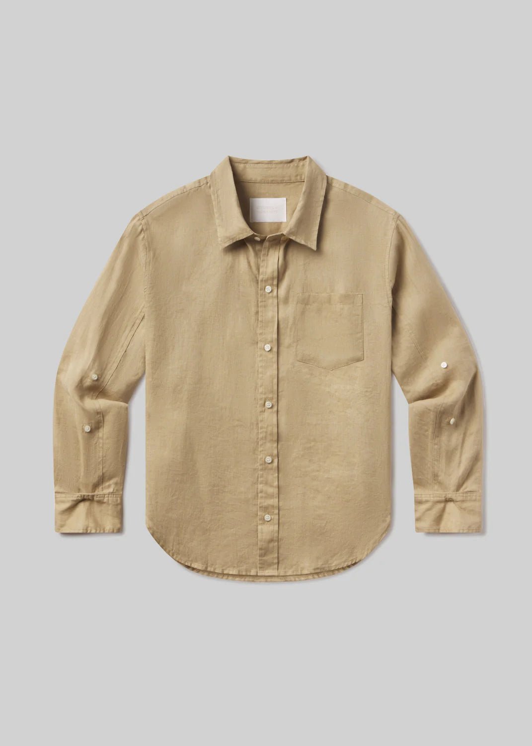 Citizens of Humanity - Gobi Kayla Shrunken Linen Shirt - Kalifornia Jean Bar