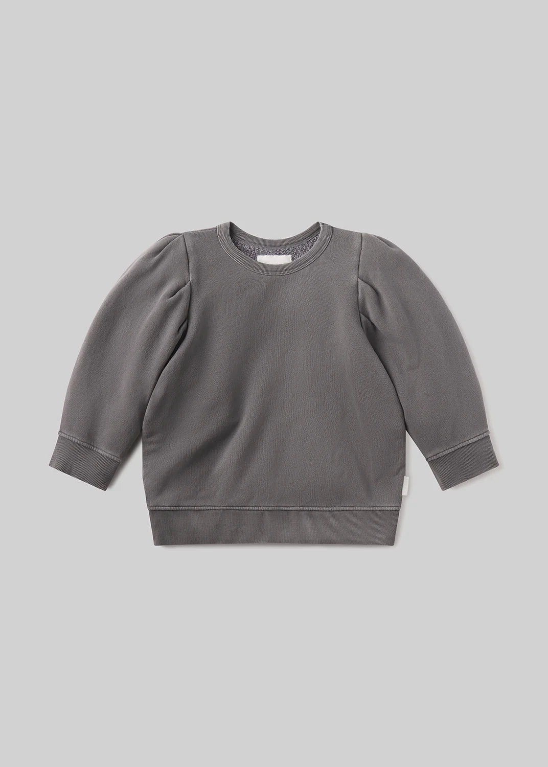 Citizens of Humanity - Heather Grey Pleated Short Sleeve Crew - Kalifornia Jean Bar