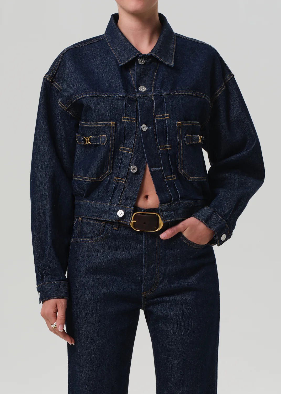 Citizens of Humanity - Helia Alma Jacket With Horsebit - Kalifornia Jean Bar