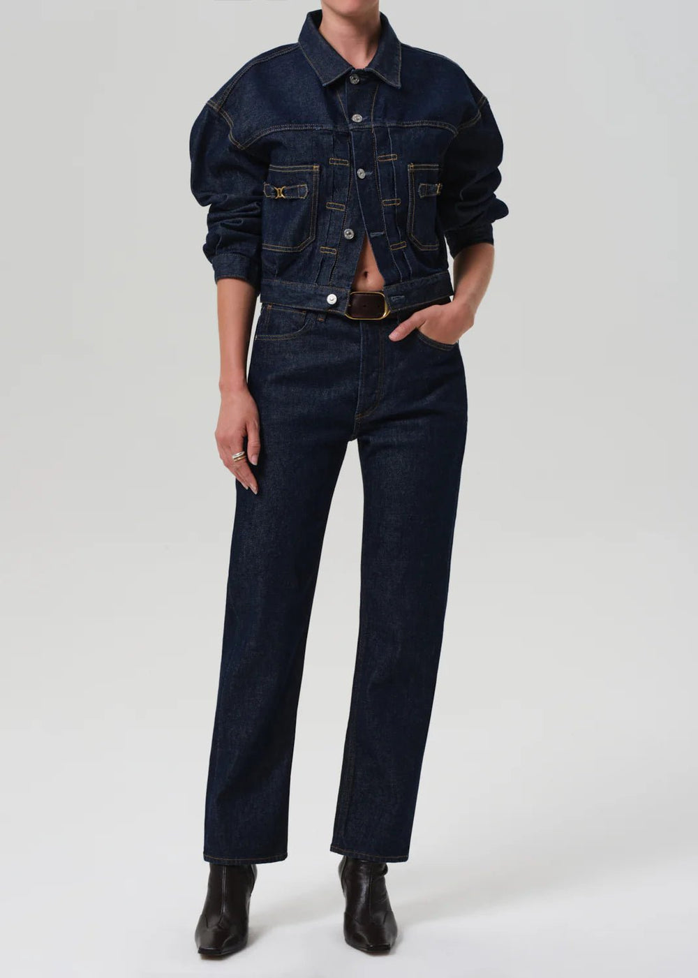 Citizens of Humanity - Helia Alma Jacket With Horsebit - Kalifornia Jean Bar