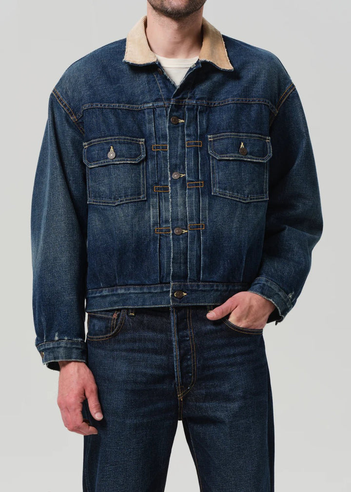 Citizens of Humanity - Hopper Men's Denim Jacket - Kalifornia Jean Bar