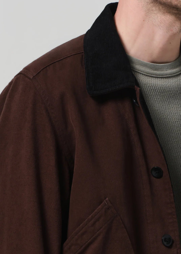 Citizens of Humanity - Hunter Men's Jacket Dark Brown - Kalifornia Jean Bar