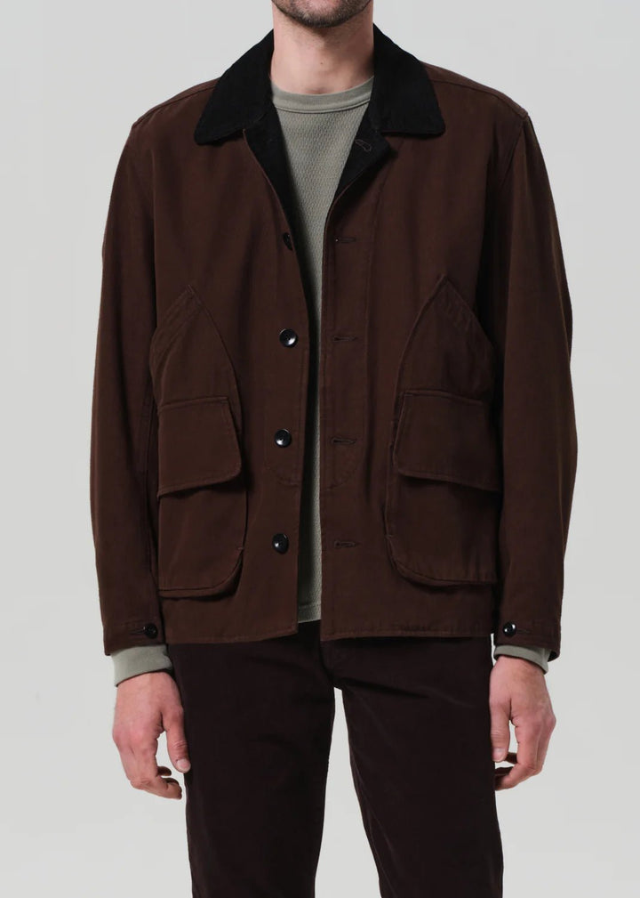 Citizens of Humanity - Hunter Men's Jacket Dark Brown - Kalifornia Jean Bar
