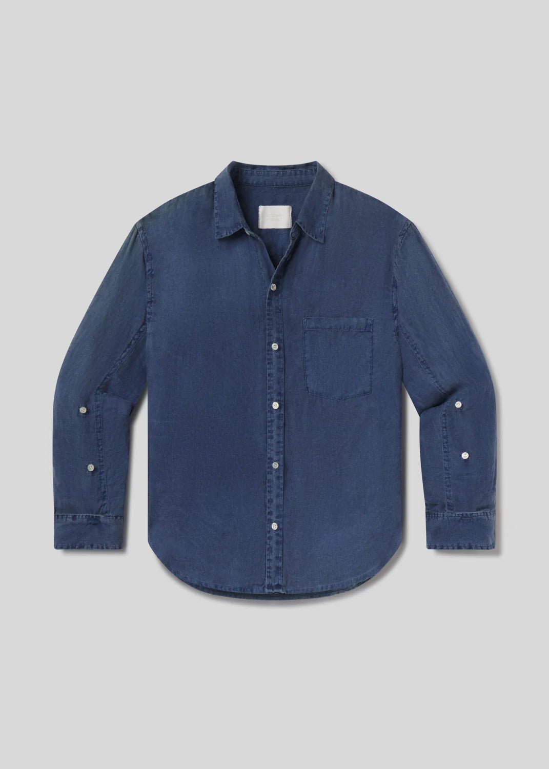 Citizens of Humanity - Kayla Shrunken Linen Shirt Dark India Stone Wash - Kalifornia Jean Bar