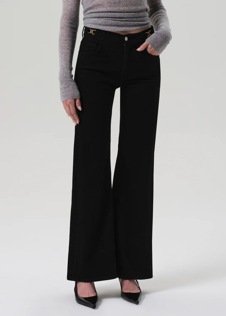 Citizens of Humanity - Kimberly Flare Horsebit Rich Black - Kalifornia Jean Bar