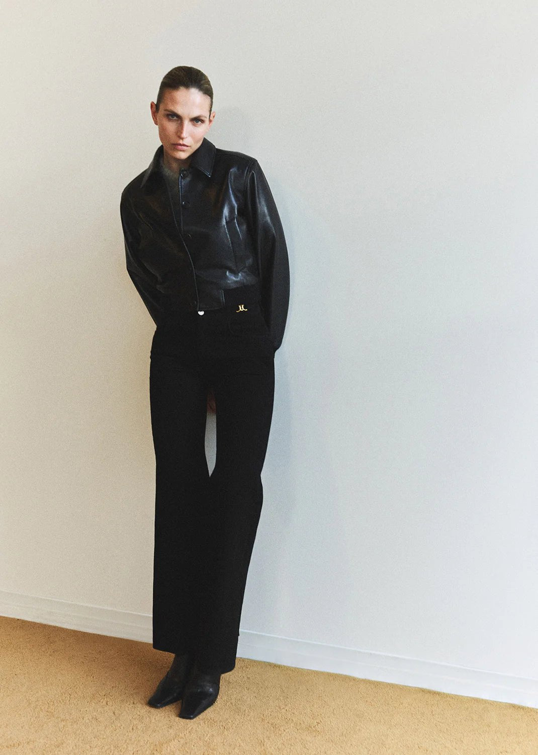 Citizens of Humanity - Kimberly Flare Horsebit Rich Black - Kalifornia Jean Bar