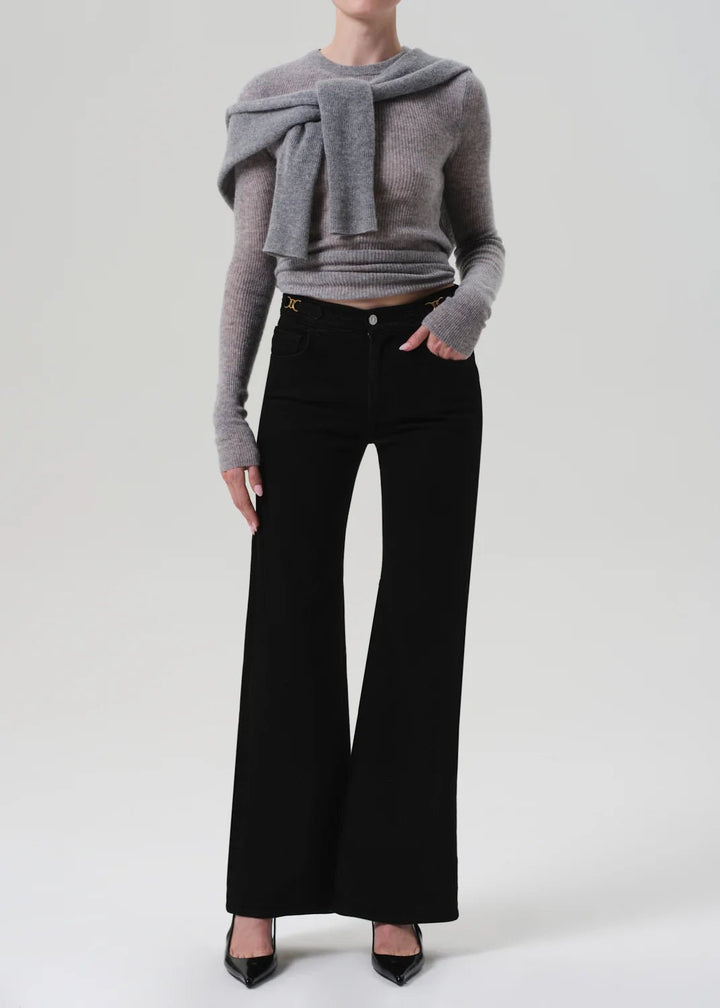 Citizens of Humanity - Kimberly Flare Horsebit Rich Black - Kalifornia Jean Bar