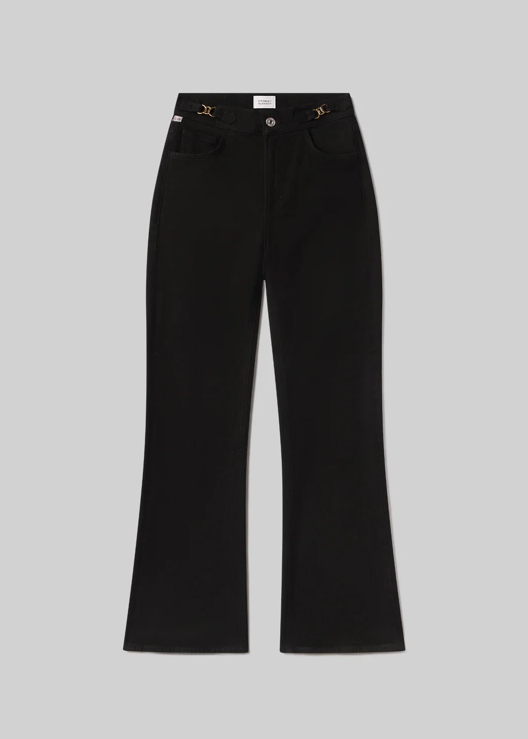 Citizens of Humanity - Kimberly Flare Horsebit Rich Black - Kalifornia Jean Bar