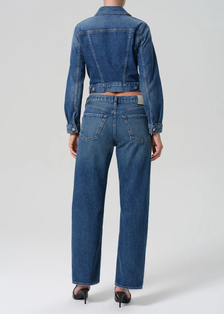 Citizens of Humanity - Liro Lindz Tuxedo Stripe Easy Straight Leg - Kalifornia Jean Bar