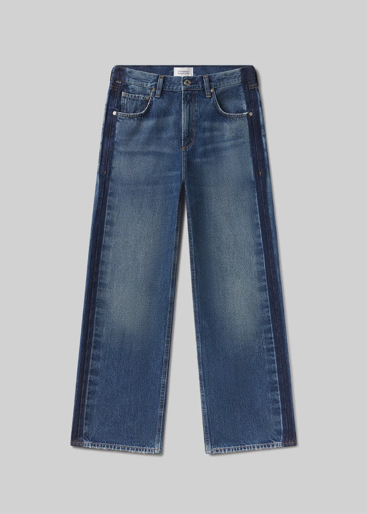 Citizens of Humanity - Liro Lindz Tuxedo Stripe Easy Straight Leg - Kalifornia Jean Bar