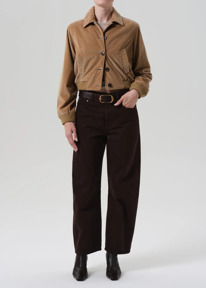 Citizens of Humanity - Lola Eve Bomber in Amber - Kalifornia Jean Bar