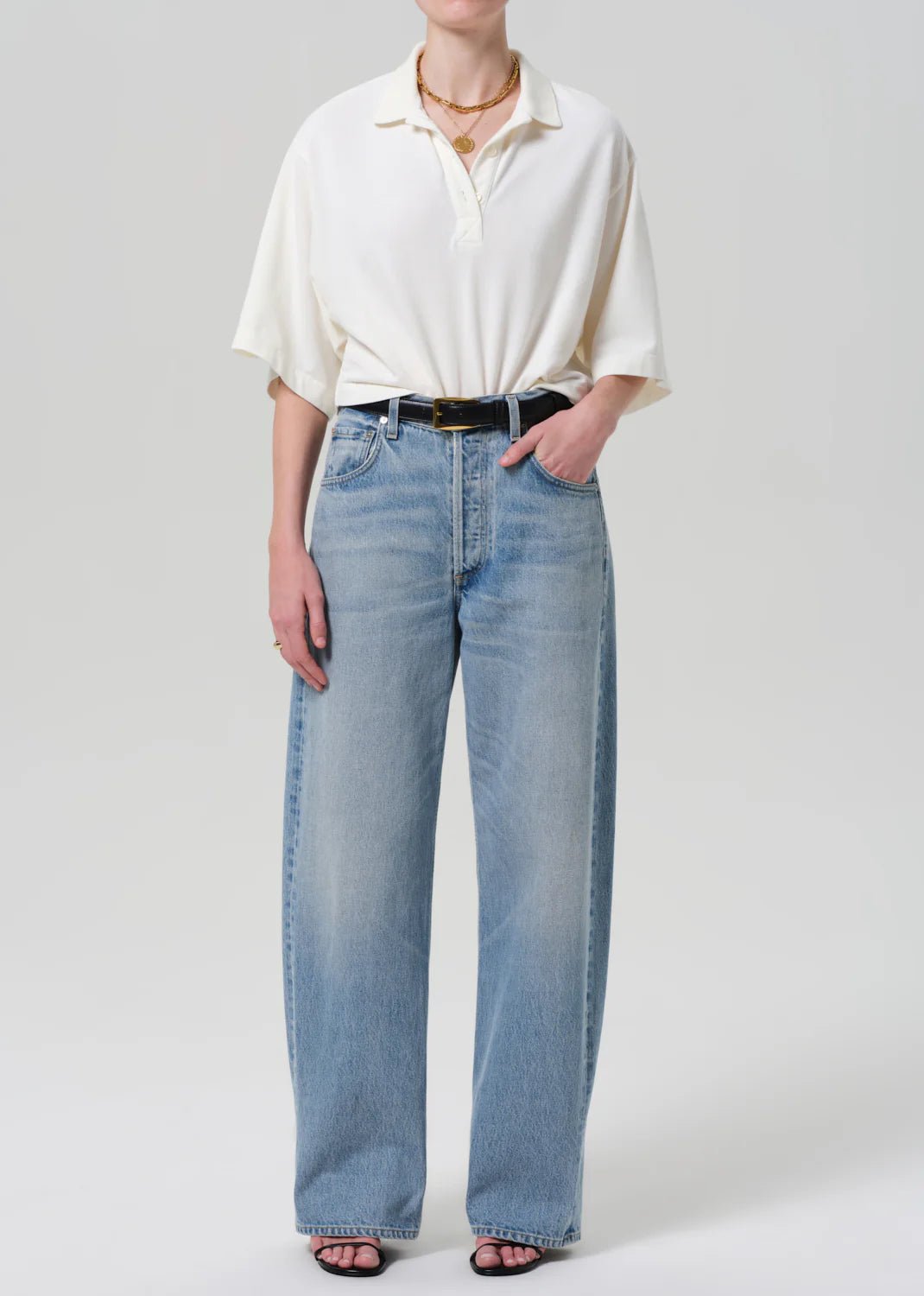 Citizens of Humanity - Lowen Polo in Pashmina - Kalifornia Jean Bar