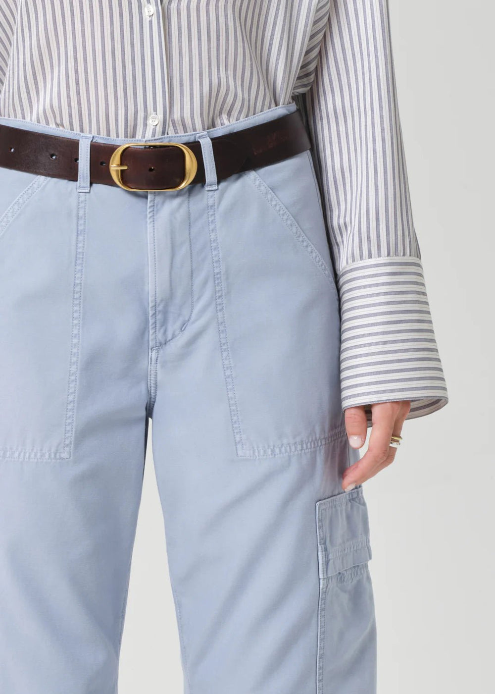 Citizens of Humanity - Marcelle June Blue Low Slung Cargo - Kalifornia Jean Bar