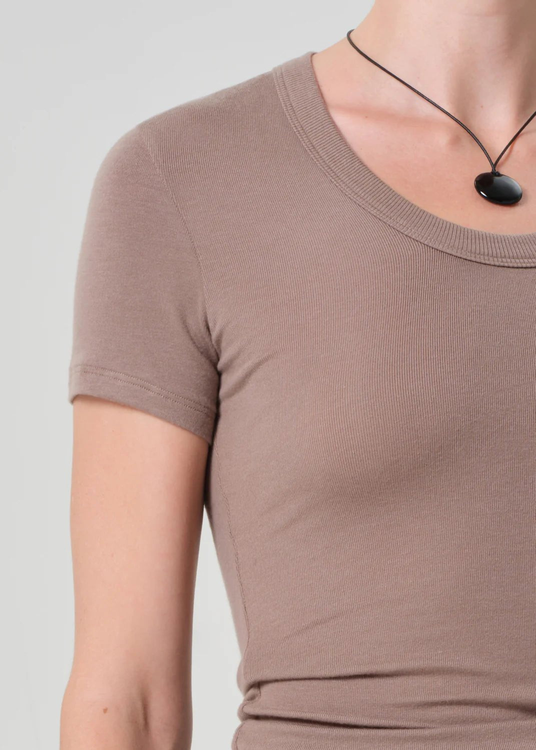 Citizens of Humanity - Maude U-Neck Cocoa - Kalifornia Jean Bar