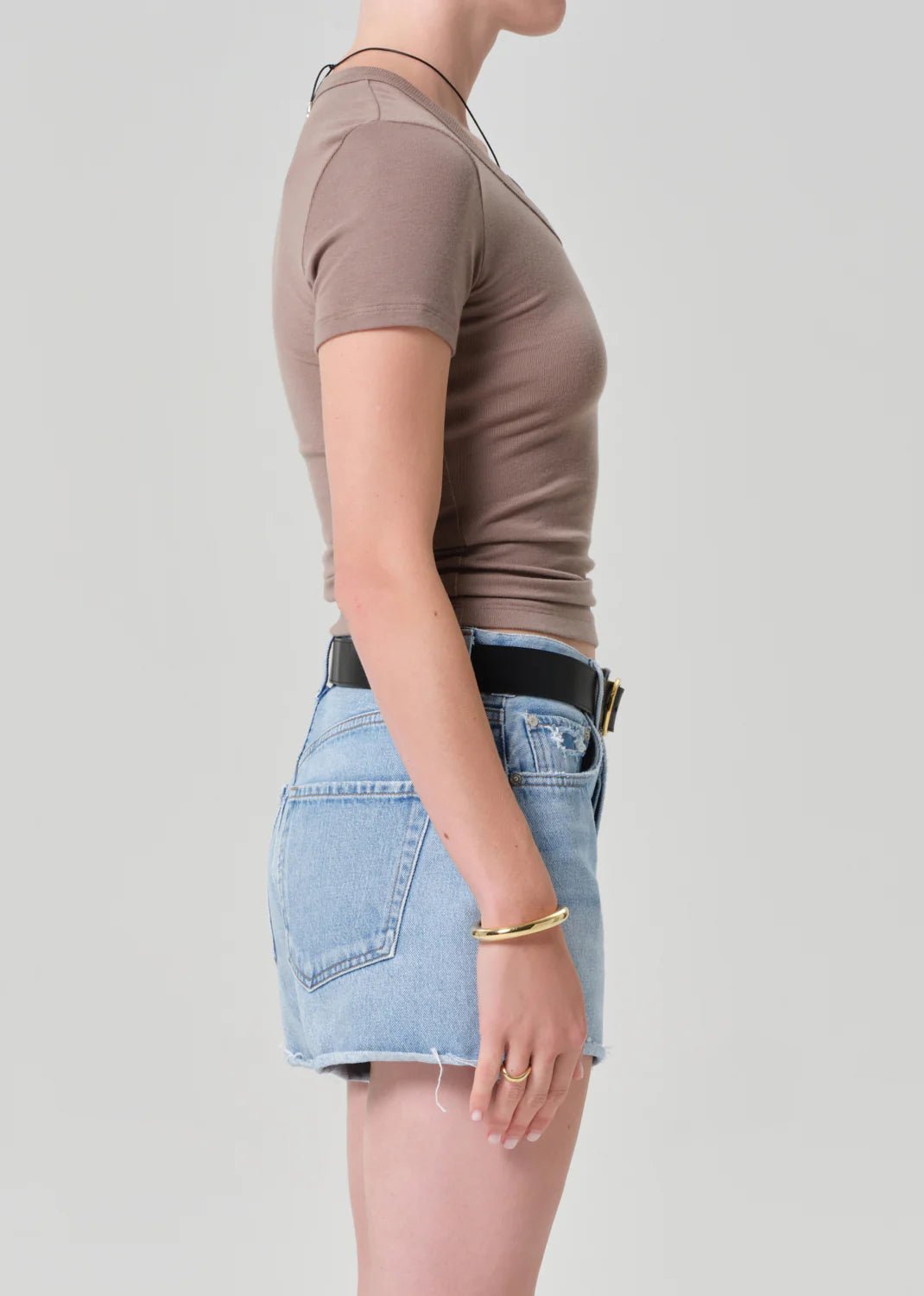 Citizens of Humanity - Maude U-Neck Cocoa - Kalifornia Jean Bar