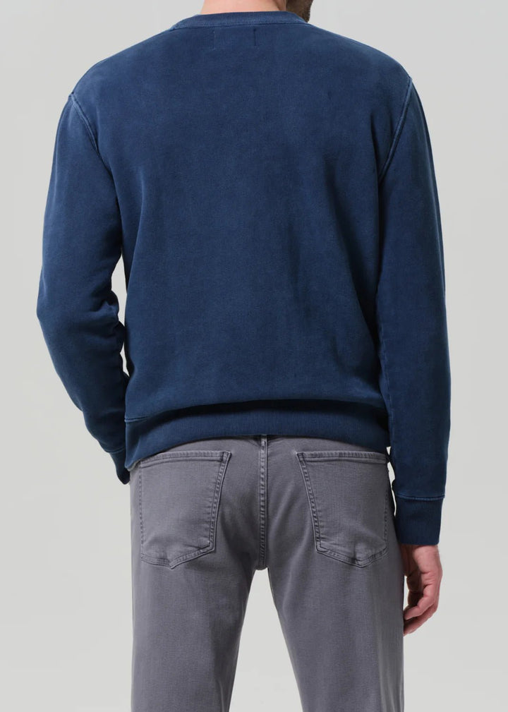 Citizens of Humanity - Mens Vintage Crewneck Indigo - Kalifornia Jean Bar
